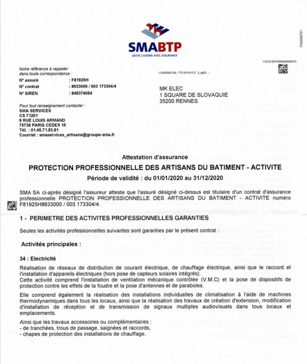 découvrez notre offre d'assurance spécialement conçue pour les électriciens, incluant une protection complète contre les risques professionnels, les accidents et les dommages matériels. protégez votre activité et travaillez en toute sérénité.